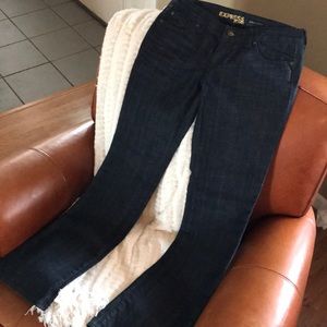 Express Dark Jean Stella Boot Cut - Size 6r
